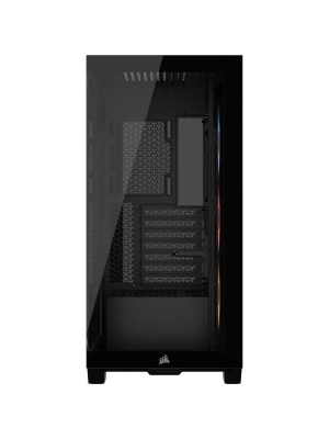 ������ Corsair 3500X RS-R ARGB, Midi-Tower, TG, 3x120mm ARGB, 2xUSB-A 3.2, 1xUSB 3.2 Type-C, E-ATX, ATX, mATX, mITX Black