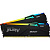 ������ ����������� 32GB Kingston FURY Beast RGB (KF552C40BBAK2-32), DDR5, CL40, DIMM (Kit of 2)