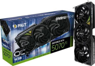 ���������� Palit NVIDIA GeForce RTX 5070 Ti GamingPro-S OC 16Gb (NE7507TS19T2-GB2031U) Ret