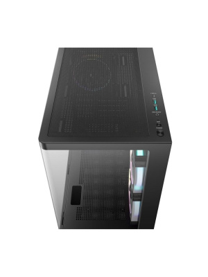 ������ Deepcool CG380U 3F, TG (aquarium), 3x120mm ARGB Fan, mini-ITX, mATX, ������