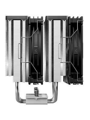 ����� DEEPCOOL AG620 G2 LGA1954/1851/1700/AM5/AM4 (TDP 270W, PWM, DUAL Black Fan 120mm, 6 ����. ������, ������) RET