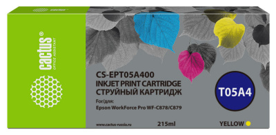 �������� �������� Cactus CS-EPT05A400 ������ (215��) ��� Epson WorkForce Pro WF-C878/C879
