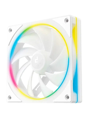���������� DEEPCOOL FL12 SE WH 3 IN 1 120x120x25�� (PWM, ARGB, �����, 400-1900��/���) Color BOX