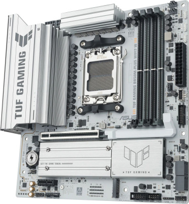 ����������� ����� ASUS TUF GAMING B850M-PLUS WIFI7 W, Socket AM5, AMD B850, mATX, Ret 90MB1MD0-M0EAY0