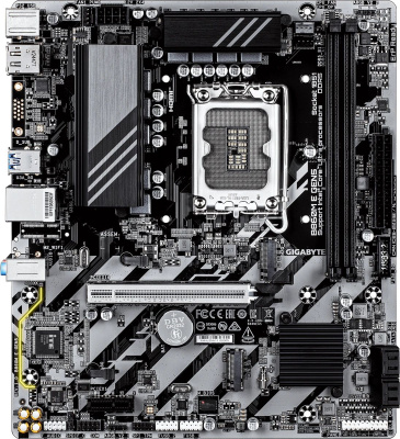 ����������� ����� Gigabyte B860M E GEN5, Socket LGA 1851, Intel B860, mATX, Ret