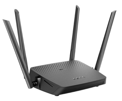 Wi-Fi 6  D-Link DIR-X1510/RU/R1A AX1500, 1000Base-T WAN, 4x1000Base-T LAN