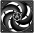 ���������� ��� ������� Arctic Cooling P12 Black/Black (ACFAN00118A)