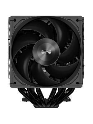 ����� PCCooler RZ620Pro TC BK (265W, 4-pin PWM, 160mm, Al/Cu, 6x6mm, 2x120mm, 80CFM, 36.2dBA, 2400RPM, S: 1851/1700/1200/115X, AM5/AM4, black)