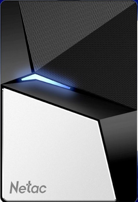 SSD External Netac 240Gb Z7S <NT01Z7S-240G-32BK> (USB3.2, up to 550/480MBs, 89�60�11.5mm, Aluminium+Steel+Plastic)