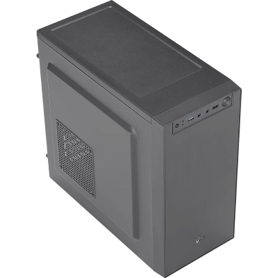 ������ MiniTower FORMULA (AEROCOOL) CS-108-S-BK-V1 black (mATX, ��� ��, USB2.0+USB3.2) (CS-108-S-BK-V1)
