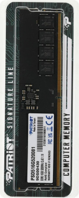 ������ SO-DIMM DDR 5 DIMM 16Gb 5200Mhz, PATRIOT Signature Line (PSD516G520081S) (retail)