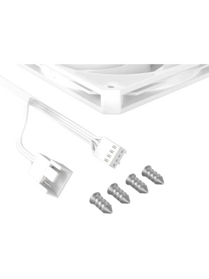 ���������� ID-COOLING AM-120 SLIM WHITE 120x120x15�� (PWM, ��������� ����, �����, 0-2500��/���, ����������)  BOX