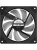 ����� ��� ������� Ocypus Gamma F12 BK ARGB REVERSE BLADE (120x120x25mm, 4-pin PWM, ARGB, 50CFM, 31dBA, 1600RPM, Black)