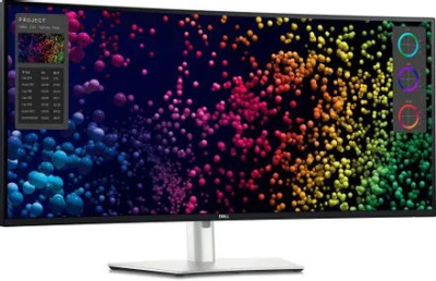 ������� 40"  Dell U4025QW, 5120x2160, IPS, 120��, 1�HDMI, 2�DP, ���������, �����
