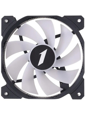 ���������� 1STPLAYER F1R Black / 120mm Reverse FRGB 3pin 12V 1100rpm 38.98cfm 21.97dBA / F1R-BK-3P / BULK
