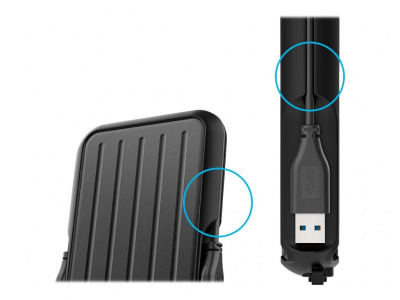 ������� ���� Silicon Power USB 3.0 2Tb SP020TBPHD66SS3K Armor A66 2.5" ������