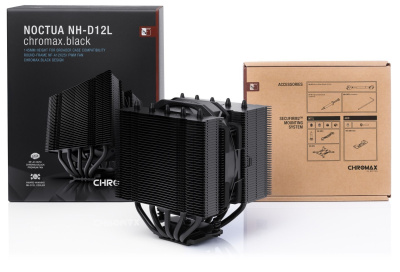����� ��� ���������� Noctua NH-D12L chromax.black (NH-D12L chromax.black) LGA 1700/1200/1851/115X/AM4/AM5 TDP 148�� RTL