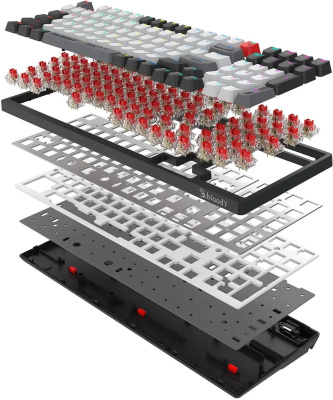 ���������� A4Tech Bloody WS98 Pixels Red ������������ �����-����� USB for gamer LED (WS98)