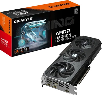 ���������� Gigabyte AMD Radeon RX 9060XT GV-R9060XTGAMING OC-16GD 16�� Gaming, GDDR6, OC, Ret