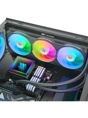 ������� �������� ���������� Thermaltake TH360 V3 ARGB Soc-AM5/AM4/1200/1700/1851 ������ 4-pin 25.8dB Al+Cu Ret (CL-W466-PL12SW-A)