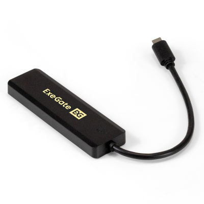 USB-������������ Exegate DUB-4CP/1, 4xUSB 3.0, 1xUSB-C, ������ EX293986RUS