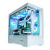 ������ ZALMAN P10, MATX, WHITE, WINDOW, 2x3.5", 3x2.5", 1xUSB TYPE-C, 1xUSB3.0, REAR 1x120mm ARGB