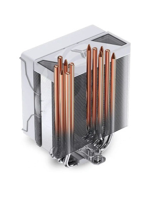 ����� JONSBO CR-1000 V2 PRO ARGB (230W, 4-pin PWM, 157mm, Al/Cu, 6x6mm, ARGB, 1x120mm, 59.48CFM, 32.0dBA, 1500RPM, S: 1700/1200/115X, AM4/AM5 White)