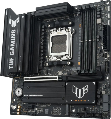 ����������� ����� Asus TUF GAMING B850M-PLUS II, Socket AM5, AMD B850, mATX, Ret