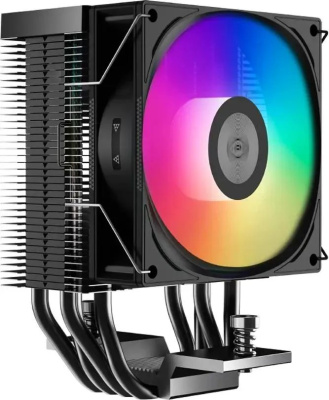 ����� ��� ���������� PCcooler R400 ARGB BK, 92��, ������, retail (R400-BKAWYX-US)