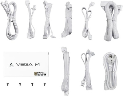 ���� ������� Chieftec Vega M ATX 3.1, 750W, 80 PLUS GOLD, Active PFC, White PPG-750-CW Retail
