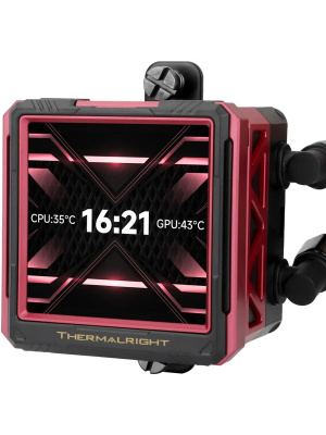��� Thermalright Frozen Warframe 360 Ultra Black Argb (360mm, Black, ARGB/ Fans: 3x120mm, 70.84CFM, 22.1dBA, 2000RPM/ Pump height 60mm, 23dBA, 3000RPM, Rad thickness 27mm/ S: 1200, 1700, 1851, 2011, 2066, 115X, AM5, AM4)