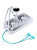 �������� �������� ���������� JONSBO TH-240 White LGA 1700/1200/115X/AM5/AM4 (TDP 260W, ARGB FAN and PUMP, PWM, DUAL FAN 120mm, �����) RET