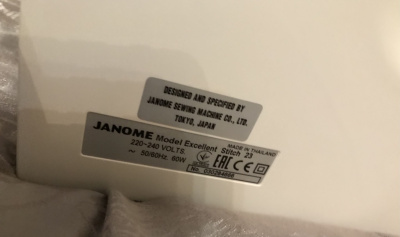 ������� ������ Janome Excellent Stitch 23