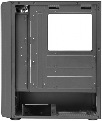 ������ Ginzzu CL145 Black ATX, mATX, Mini-ITX, Midi-Tower, ��� ��, � �����, 2xUSB 2.0, USB 3.0, Audio
