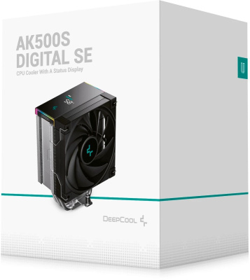 ����� ��� ���������� Deepcool AK500S Digital SE Soc-AM5/AM4/1200/1700/1851 ������ 4-pin 240W Ret (R-AK500S-BKADMN-GJD)