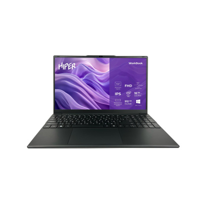 ������� HIPER Workbook I151, 15.6" (1920x1080) IPS/Intel Core i5-12450H/8 �� DDR4/256 �� SSD/Intel UHD Graphics/Windows 11 Pro, ������ (FWBC151-I512HR08N2FABWPG)