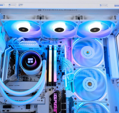 ������� ����������� ���������� Thermalright Frozen Notte 360 White ARGB V2