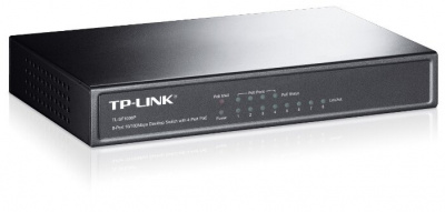 TP-Link TL-SF1008P ���������� 8-port 10/100M Desktop PoE Switch