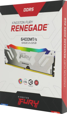 ������ ����������� Kingston 64GB 6400MT DDR5 CL32 DIMM Kit of 2 KF564C32RWAK2-64