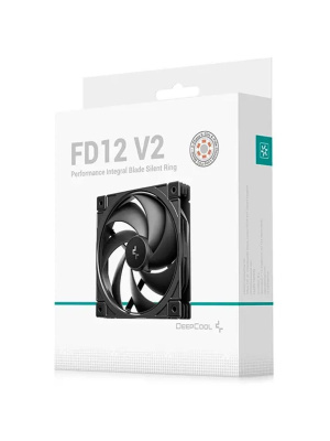 ���������� DEEPCOOL FD12 V2 120x120x25�� (PWM, ������, 500-2500��/���) Color BOX