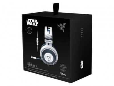  Razer Kraken RZ04-02830600-R3M1 Stormtrooper Ed. Razer Kraken - Multi-Platform Wired Gaming Headset - Stormtrooper Ed. -FRML Packaging