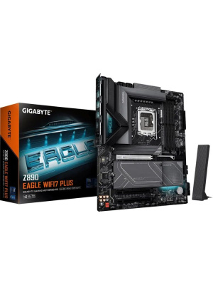 ����������� ����� Gigabyte Z890 EAGLE WIFI7 PLUS Soc-1851 Intel Z890 ATX AC`97 8ch(7.1) 2.5Gg RAID+DP