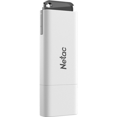 USB Flash ���������� 32Gb Netac U185 USB3.0 White, � ���������