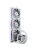 ������� �������� ���������� 1STPLAYER X-360E White / 3x120mm, ARGB, 7-segment display, 300W TDP / X-360E-WH