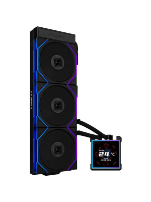 ������� �������� ���������� Lian-Li HydroShift II LCD-S 360TL ARGB Soc-AM5/AM4/1700/1851 ������ 4-pin 33dB Al+Cu LCD Ret (G89.GHS2LCDS36TB.R0)