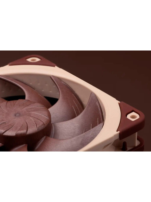 ����� ��� ������� Noctua NF-A12x25 G2 LS-PWM (120x120x25mm, 4-pin PWM, 39.02CFM, 11.8dBA, 1100RPM, Beige/Brown)