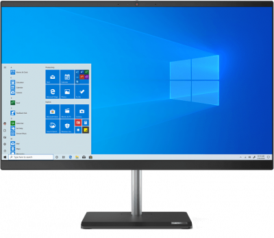  Lenovo V50a-24 Intel Core i3 10100T, 3000 , 8 ,  HDD, 256  SSD, Intel UHD Graphics 630, DVD-RW, Wi-Fi, Bluetooth, DOS, 23.8" (1920x1080 Full HD) 11FJ009GRU