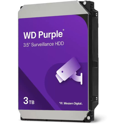 Ƹ����� ���� 3TB SATA-III Western Digital Purple (WD34PURZ)