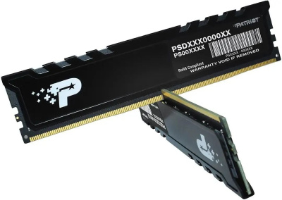  DDR5 2x16GB 4800MHz Patriot PSP532G4800KH1 Signature Premium RTL PC5-38400 CL40 DIMM 288-pin 1.1 kit single rank Ret