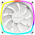  Montech RX120  ARGB 120x120x25mm  4-pin 27dB 145gr Ret (RX120 PWM WHITE)